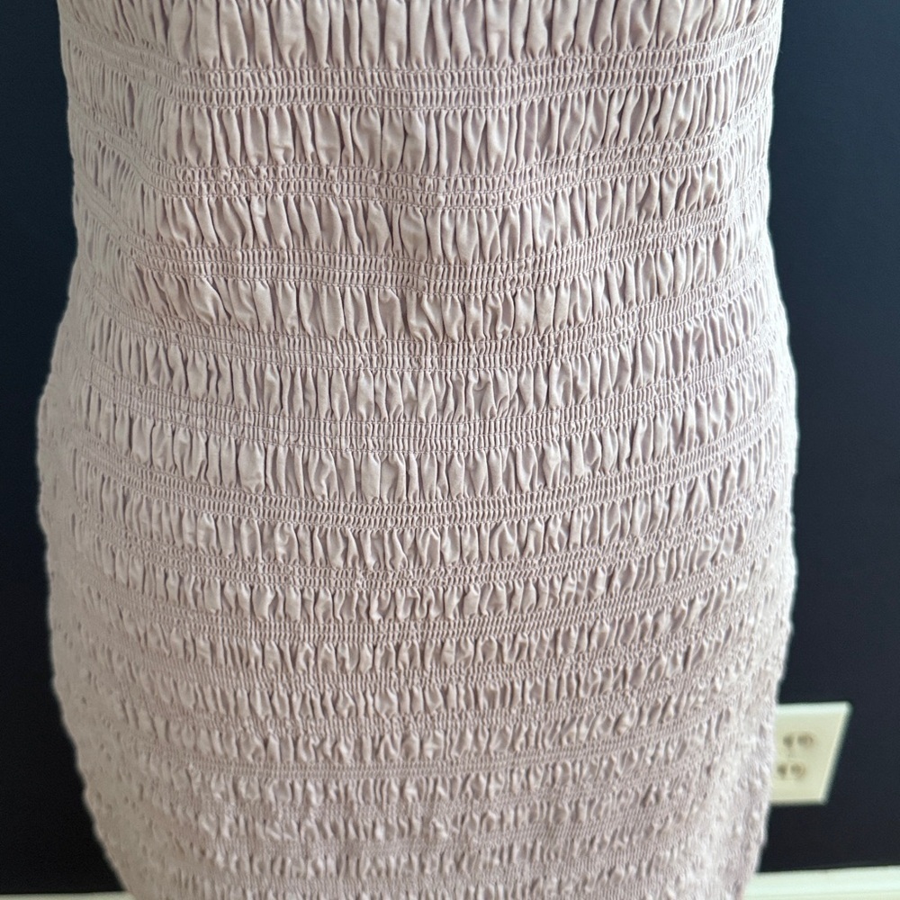 Cleobella Antoinette D Lilac Ruffle Sleeve Dress Medium $304 Retail NWT - Picture 6 of 7